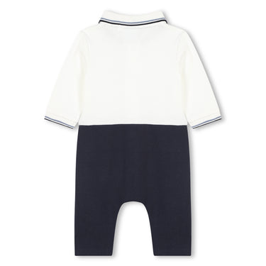 BOSS mameluco de vestir para bebe bicolor
